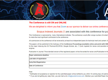 793rd International Conference on
Behaviour Physiology and Genetics of
Wildlife(ICBPGW)