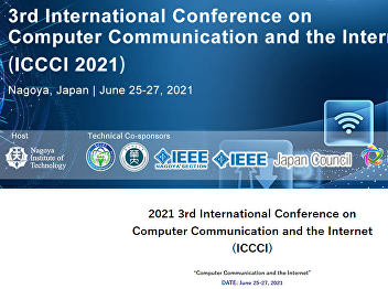 2021 3rd International Conference on
Computer Communication and the Internet
(ICCCI)